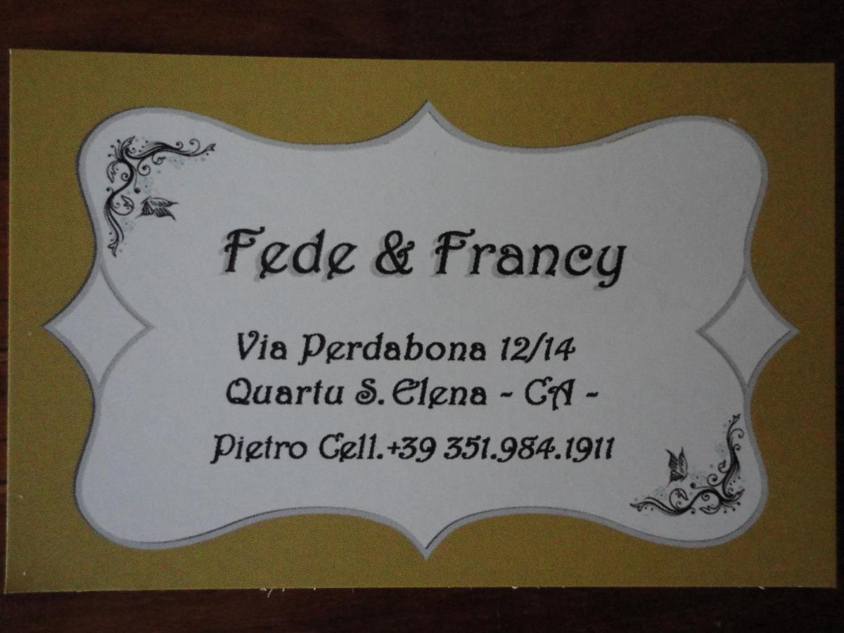 Апартаменти Fede & Francy Куарту-Сант'Елена Екстер'єр фото